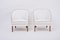 Danish Mid-Century Modern White Armchairs by Ludvig Pontoppidan, Set of 2, Image 20