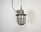 Lámpara colgante industrial vintage de hierro fundido, años 60, Imagen 2