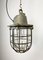 Lámpara colgante industrial vintage de hierro fundido, años 60, Imagen 5