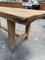 Schreibtisch oder Tisch aus Eichenholz 2