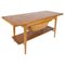 Coffee & Sewing Table in Oak and Teak, Denmark, 1960s, Image 1