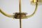 Art Deco or Bauhaus Brass Pendant Lamp, 1930s 5