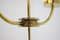 Art Deco or Bauhaus Brass Pendant Lamp, 1930s, Image 5
