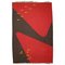 Alfombra o alfombra orgánica abstracta geométrica al estilo de Antonín Kybal, años 50, Imagen 1