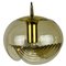 Amber Glass Pendant Lamp by Koch & Lowy for Peill and Putzler, 1960, Image 1