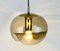 Amber Glass Pendant Lamp by Koch & Lowy for Peill and Putzler, 1960, Image 9
