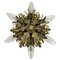 Florentine Flower Flush Mount Attributed to Banci Firenze, 1950s, Image 1