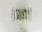Frosted Ice Glass Wall Lamps from Kalmar, Austria, 1960s, Set of 2, Image 7
