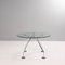 Table Nomos Ronde en Verre par Norman Foster pour Tecno, 1980s 2