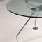 Round Glass Nomos Table by Norman Foster for Tecno, 1980s 5