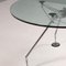 Round Glass Nomos Table by Norman Foster for Tecno, 1980s, Image 5