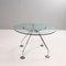 Round Glass Nomos Table by Norman Foster for Tecno, 1980s, Image 6