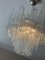 Lámpara de araña de cristal de Murano tubular de tamaño mediano, Imagen 7