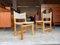 Vintage Bohemian Pine & Canvas Chairs by Karin Mobring for Ikea, Set of 6, Image 10