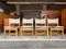 Vintage Bohemian Pine & Canvas Chairs by Karin Mobring for Ikea, Set of 6, Image 1