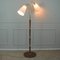 Modernist Swedish Teak & Brass Floor Lamp, 1940s 5