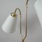 Modernist Swedish Teak & Brass Floor Lamp, 1940s 12