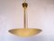 Mid-Century Brass Ceiling Light by J. T. Kalmar, Austria 2