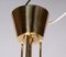 Mid-Century Brass Ceiling Light by J. T. Kalmar, Austria, Image 5