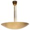 Mid-Century Brass Ceiling Light by J. T. Kalmar, Austria 1