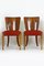 Art Deco H-214 Dining Chairs by Jindrich Halabala for UP Závody, 1950s, Set of 4 19