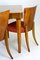 Art Deco H-214 Dining Chairs by Jindrich Halabala for UP Závody, 1950s, Set of 4 13