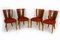 Art Deco H-214 Dining Chairs by Jindrich Halabala for UP Závody, 1950s, Set of 4 3