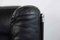 Twice Sofa aus Schwarzem Leder von Pierluigi Cerri für Poltrona Frau 18