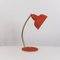 Desk Lamp in Orange Lacquered Metal from Aluminor 1