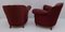 Mid-Century Modern Curved Armchairs by Federico Munari, Italy, 1950s, Set of 2, Image 5