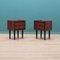 Bedside Cabinets, Denmark, 1970s, Set of 2 1