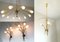 1-Light Chandelier, 3-Light Chandelier and 2 4-Light Wall Lights from Lumen Milano, Early 1950s, Set of 4 1