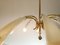 1-Light Chandelier, 3-Light Chandelier and 2 4-Light Wall Lights from Lumen Milano, Early 1950s, Set of 4 3