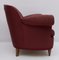 Geschwungenes Mid-Century Modern Sofa und 2 Stühle von Federico Munari, 1950er, 3er Set 20