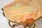 Antique French Onyx & Brass Coffee Table 6