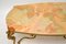 Antique French Onyx & Brass Coffee Table, Image 4