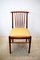 Italian Wood and Faux Leather Chairs, 1960s, Set of 6, Image 11