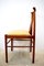 Italian Wood and Faux Leather Chairs, 1960s, Set of 6 8