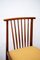 Italian Wood and Faux Leather Chairs, 1960s, Set of 6, Image 9