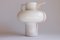Karaffe oder Vase aus Orange Gestreifter Keramik von Sergio Asti für Cedit, 1960er 1