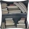 Vintage Bücherregal Kissen 1