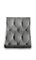 Grey Chesterfield Button Back Wallpaper, Image 1