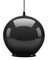 Cauldron Gloss Black Pendant Lamp, Image 1