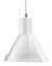 Funnel Gloss White Pendant Lamp, Image 1
