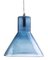 Funnel Light Blue Pendant Lamp, Image 1