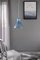 Funnel Light Blue Pendant Lamp, Image 2