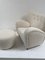 Danish Lounge Chair with Ottoman, 1970s, Set of 2 2