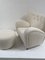 Danish Lounge Chair with Ottoman, 1970s, Set of 2, Image 2