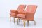 Leather Pilot Armchairs by Arne Norell, Sweden, Set of 2 4