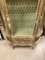 Antique Napoleon III Hand Painted Golden Wooden Showcase, France, 1870s, Image 9